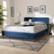 Baxton Studio Frida Royal Blue Velvet Upholstered Full Size Bed 157-9570 - alternate 3